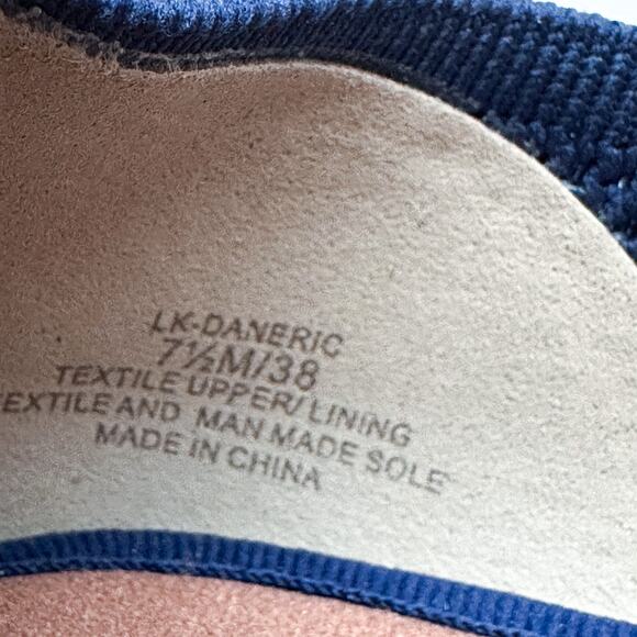 Lucky Brand Daneric Blue Knit Washable Ballet Style Flats NWT Size 7.5 - Picture 11 of 11